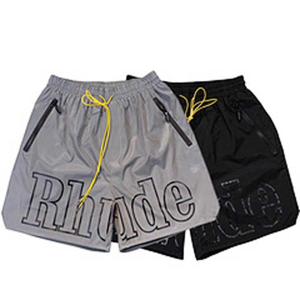 ejln men's and women's high street shorts north american fashion brand rhude limited letter 3m reflective printing hip hop casual, White;black
ejln men's and women's high street shorts north american fashion brand rhude limited letter 3m reflective printing hip hop casual, White;black