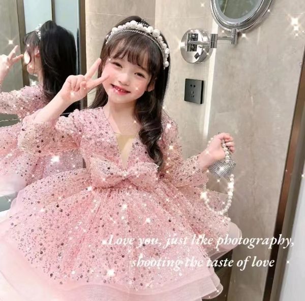 2023 crystal flower girls dresses long sleeves for weddings lace appliques ball gown birthday girl communion pageant gowns sequined christma, White;blue
2023 crystal flower girls dresses long sleeves for weddings lace appliques ball gown birthday girl communion pageant gowns sequined christma, White;blue