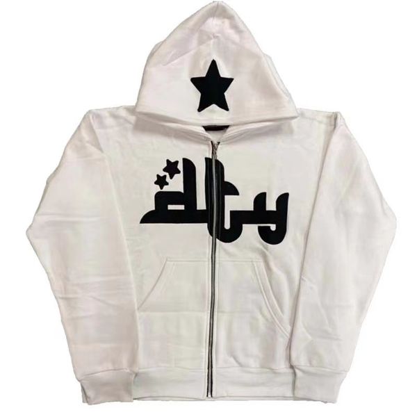 zip up hoodies men rhinestone gothic punk star long sleeve zip hoodie harajuku hip hop streetwear grunge fashion punk sports jacket y2k jack, Black
zip up hoodies men rhinestone gothic punk star long sleeve zip hoodie harajuku hip hop streetwear grunge fashion punk sports jacket y2k jack, Black
