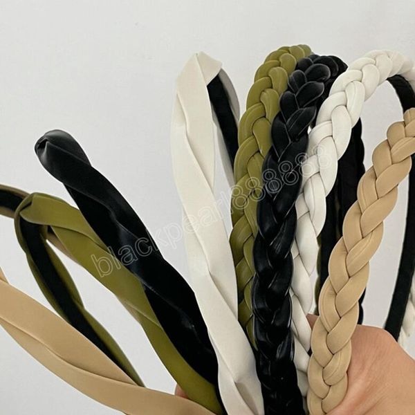 fashion women headband handmade braided turban girls narrow side spring headwear light hair accessories adult, Silver
fashion women headband handmade braided turban girls narrow side spring headwear light hair accessories adult, Silver