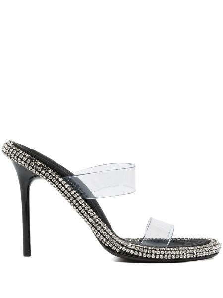 designer slide sandals women's luxury nova crystal-embellished sandals 105mm open toes eu35-40 with box party, Black
designer slide sandals women's luxury nova crystal-embellished sandals 105mm open toes eu35-40 with box party, Black