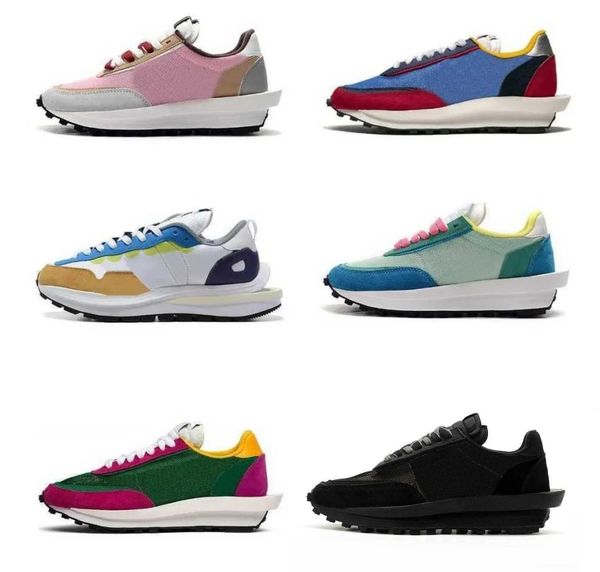 running shoes luxurys casual men women sacais waffle pegasus fragment undercover iron grey black white sail gum yellow pine green mens women
running shoes luxurys casual men women sacais waffle pegasus fragment undercover iron grey black white sail gum yellow pine green mens women