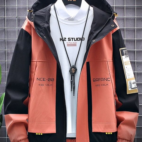 men s jackets spring autumn plus size jacket hooded windbreaker coats fashion letter printed patchwork outwear casual 8xl 230313, Black;brown
men s jackets spring autumn plus size jacket hooded windbreaker coats fashion letter printed patchwork outwear casual 8xl 230313, Black;brown