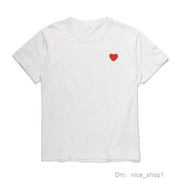 men's t-shirts play mens shirt designer red commes heart casual garcons s badge des quanlity ts cotton cdg embroidery short sleeve 11 8, White;black
men's t-shirts play mens shirt designer red commes heart casual garcons s badge des quanlity ts cotton cdg embroidery short sleeve 11 8, White;black