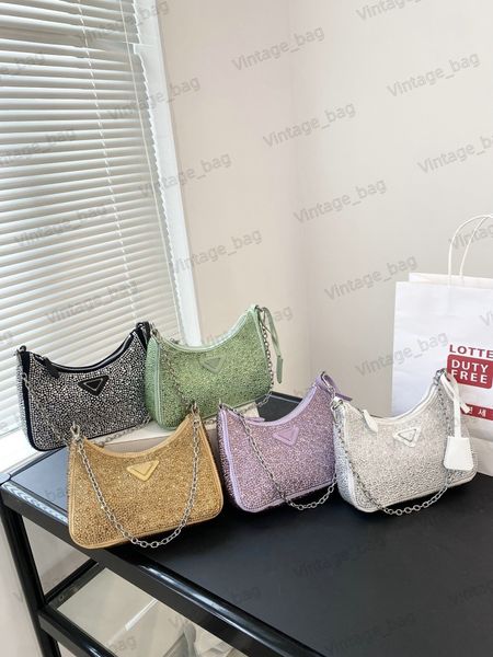 women crystals underarm bag with coin pouch chain handle woven strap stylish crescent half moon shoulder crossbody evening bags
women crystals underarm bag with coin pouch chain handle woven strap stylish crescent half moon shoulder crossbody evening bags