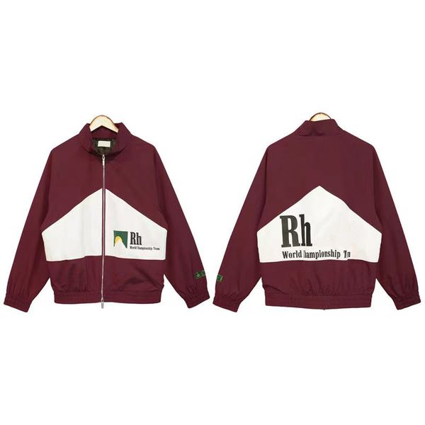 designer coat mens jackets streetwear zipper loose coats women's outdoor leisure clothing letter printed stitching european and america, Black;brown
designer coat mens jackets streetwear zipper loose coats women's outdoor leisure clothing letter printed stitching european and america, Black;brown