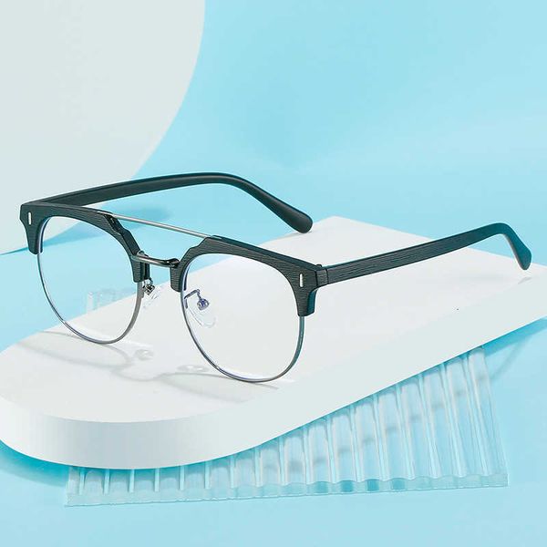 sunglasses sun honglei same men's fashion business rice nail double beam myopia frame anti blue light flat lens, White;black
sunglasses sun honglei same men's fashion business rice nail double beam myopia frame anti blue light flat lens, White;black