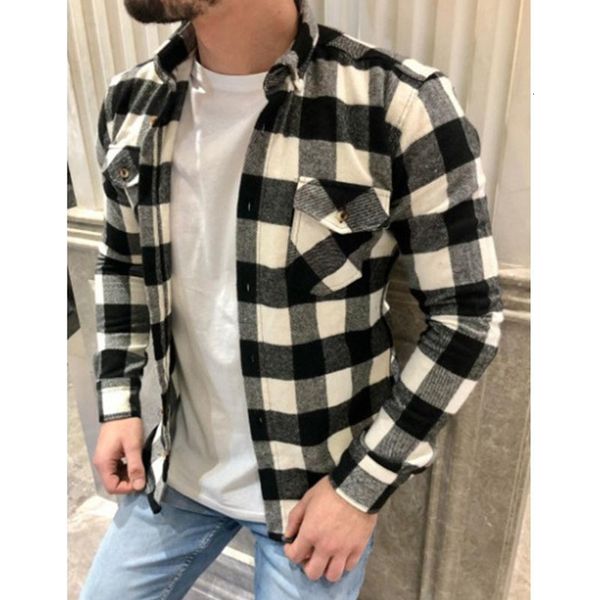 men's casual shirts autumn winter men's cotton frosted plaid shirt social luxury designer slim long sleeve elegant shirts for men, White;black
men's casual shirts autumn winter men's cotton frosted plaid shirt social luxury designer slim long sleeve elegant shirts for men, White;black