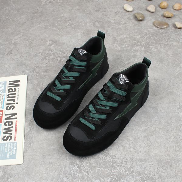 chunky sneaker men cover bottom board shoes fashion casual genuine leather pigskin upper increased internal platform sport shoes, Red;white
chunky sneaker men cover bottom board shoes fashion casual genuine leather pigskin upper increased internal platform sport shoes, Red;white