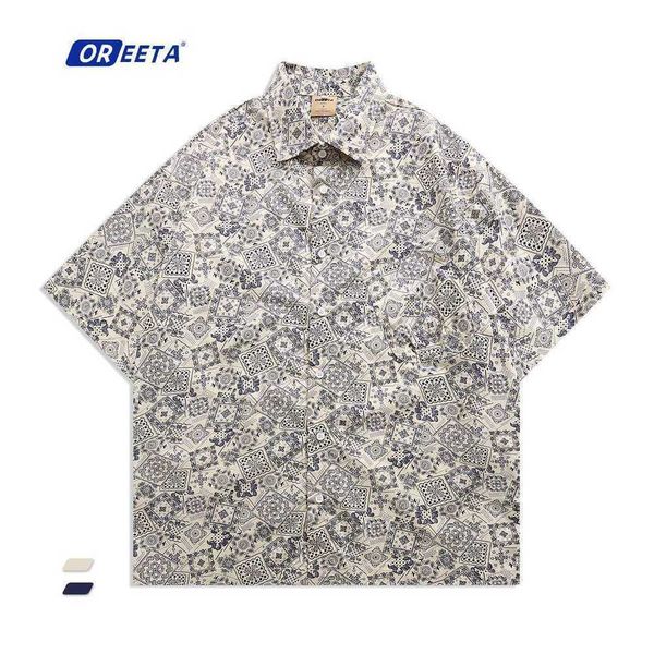 men's t-shirts oreeta men's wear | 2023 summer new fashion brand floral loose short-sleeved shirt men's lapel cardigan, White;black
men's t-shirts oreeta men's wear | 2023 summer new fashion brand floral loose short-sleeved shirt men's lapel cardigan, White;black