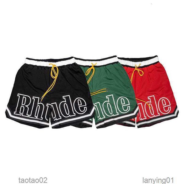 summer style rhude shorts men streetwear mesh breathable leather embroidery basketball5hrx, White;black
summer style rhude shorts men streetwear mesh breathable leather embroidery basketball5hrx, White;black