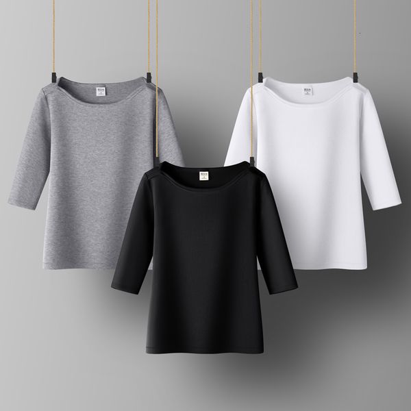 women's t-shirt women soft cotton t-shirt slash neck solid color lady tees half sleeve summer women's clothings all match female t, White
women's t-shirt women soft cotton t-shirt slash neck solid color lady tees half sleeve summer women's clothings all match female t, White