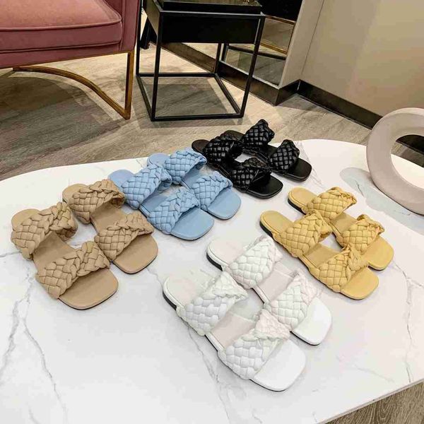 r women slippers slides sandals summer ladies flat sandal woven shoe woman high heels weave shoes with box, Black
r women slippers slides sandals summer ladies flat sandal woven shoe woman high heels weave shoes with box, Black