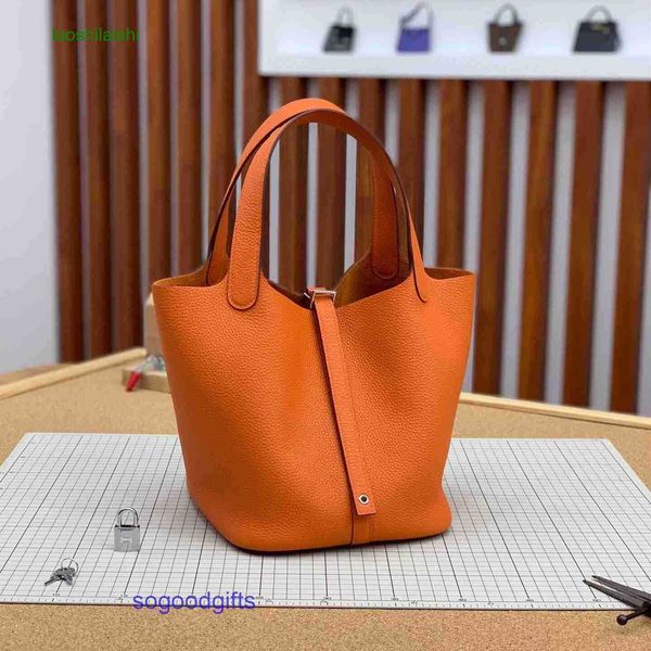 h handbag women's designer bags genuine leather picotn lock handbags tote bag 2023 new silver button vegetable basket perforated pn rik
h handbag women's designer bags genuine leather picotn lock handbags tote bag 2023 new silver button vegetable basket perforated pn rik