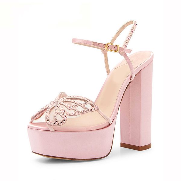 2023 women's sandals spring and summer luxury brand rhinestone sandals fashion bow thick high heel buckle banquet cool writing, Black
2023 women's sandals spring and summer luxury brand rhinestone sandals fashion bow thick high heel buckle banquet cool writing, Black