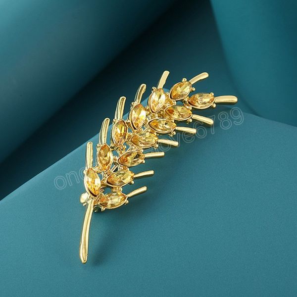 luxury crystal wheat ear brooch temperament flower pearl brooches silk scarf buckle collar pins women men party jewelry gift, Gray
luxury crystal wheat ear brooch temperament flower pearl brooches silk scarf buckle collar pins women men party jewelry gift, Gray