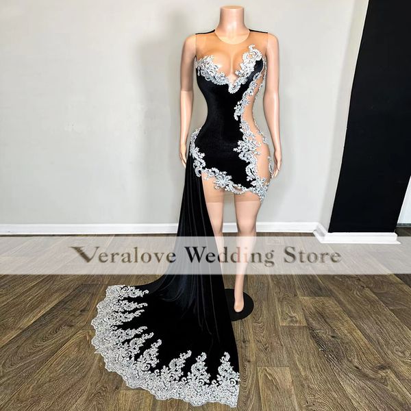 pop african prom dress mermaid black velvet short gala occasion evening wear party gowns for girl cocktail dresses
pop african prom dress mermaid black velvet short gala occasion evening wear party gowns for girl cocktail dresses