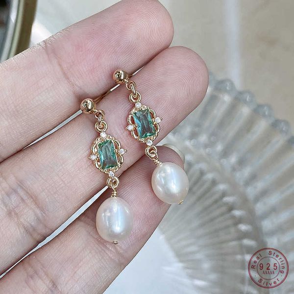 charm 925 sterling silver palace style emerald crystal earrings women simple pearl tassel high-end generous party jewelry gift aa230311, Golden
charm 925 sterling silver palace style emerald crystal earrings women simple pearl tassel high-end generous party jewelry gift aa230311, Golden