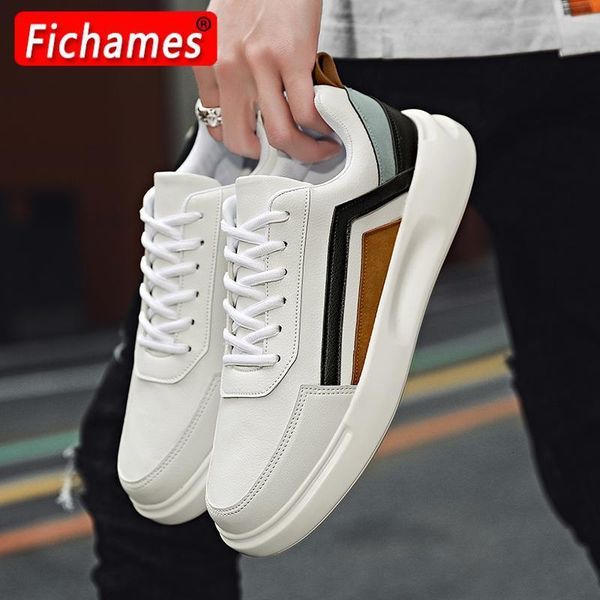 dress shoes spring white shoes men shoes men's casual shoes fashion sneakers vulcanization man footwear zapatos de hombre 230314, Black 
dress shoes spring white shoes men shoes men's casual shoes fashion sneakers vulcanization man footwear zapatos de hombre 230314, Black