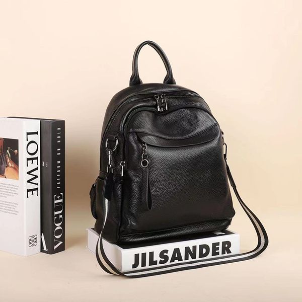 women men backpack style genuine leather fashion casual bags small girl schoolbag business lapbackpack charging bagpack rucksack sport&outdo
women men backpack style genuine leather fashion casual bags small girl schoolbag business lapbackpack charging bagpack rucksack sport&outdo