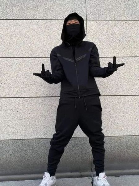men's tracksuits suit brand men's sweatsuit tech hoodie cotton stretch training wear good quality coat sweatpants sport set men cl, Gray
men's tracksuits suit brand men's sweatsuit tech hoodie cotton stretch training wear good quality coat sweatpants sport set men cl, Gray