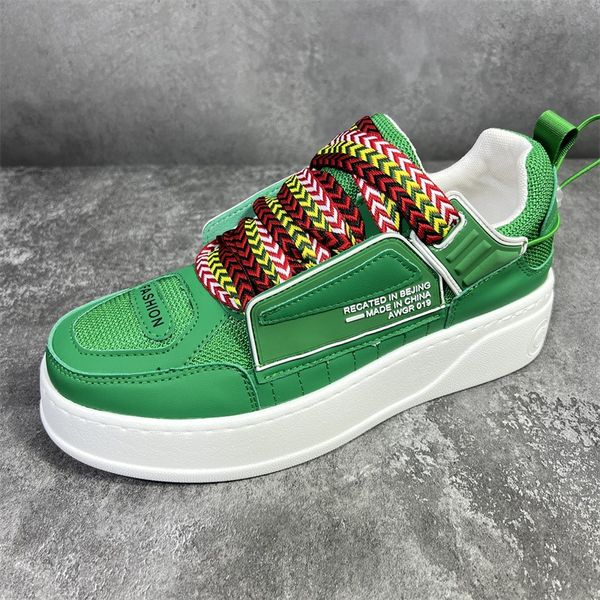 chunky sneakers plus size 45 men board shoes fashion casual microfiber leather mesh breathable height increased platform shoes, Red;white
chunky sneakers plus size 45 men board shoes fashion casual microfiber leather mesh breathable height increased platform shoes, Red;white