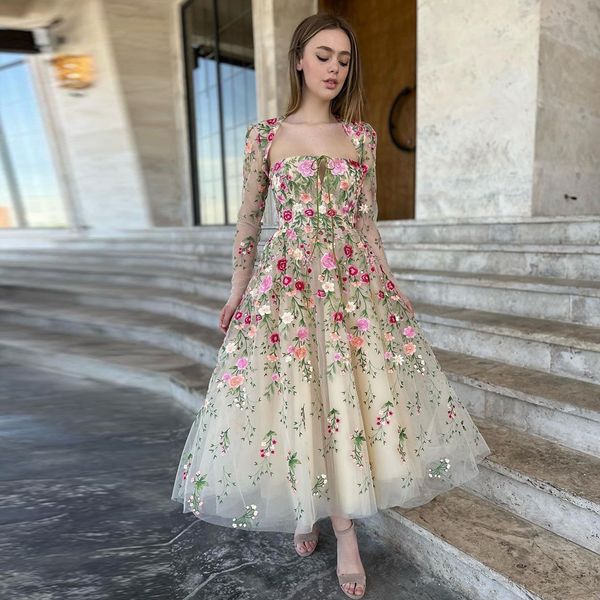 garden embroidery short evening dress with jacket tea length midi formal party gowns for women celebrity prom robe de soiree 2023, Black;red
garden embroidery short evening dress with jacket tea length midi formal party gowns for women celebrity prom robe de soiree 2023, Black;red