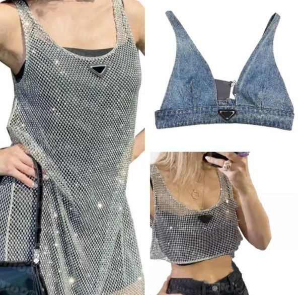 women shiny rhinestone dress crop vest fashion denim bra sleeveless sling vests woman dresses, Black;gray
women shiny rhinestone dress crop vest fashion denim bra sleeveless sling vests woman dresses, Black;gray