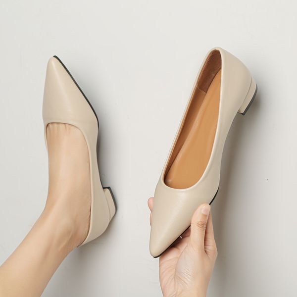 dress shoe s square toe boat s low heels pumps slip on ladies s plus size 41 white wedding zapatos mujer 230313, Black