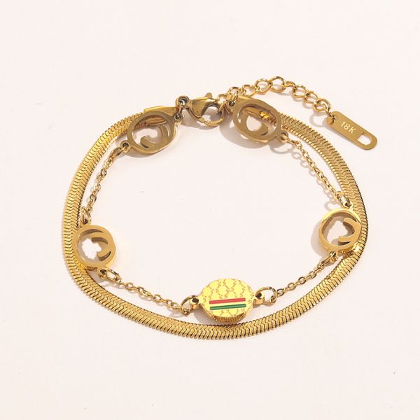 designer chain bracelet women bracelet gilded letters bracelets fashion jewelry popular brand accessories premium gift couple, Black
designer chain bracelet women bracelet gilded letters bracelets fashion jewelry popular brand accessories premium gift couple, Black