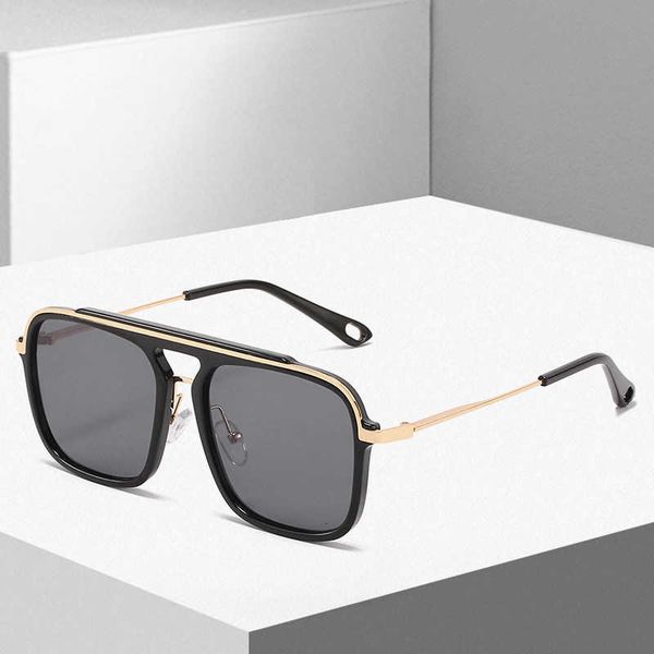 sunglasses punk double beam men's fashion box sunglasses women's fashion glasses, White;black
sunglasses punk double beam men's fashion box sunglasses women's fashion glasses, White;black