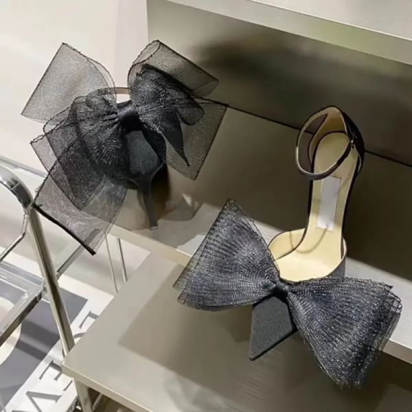 sandals shoe luxury designer high-heeled rose pink vamp heel cross big bow fluorescent vamp open toes strap box size 35-42, Black
sandals shoe luxury designer high-heeled rose pink vamp heel cross big bow fluorescent vamp open toes strap box size 35-42, Black