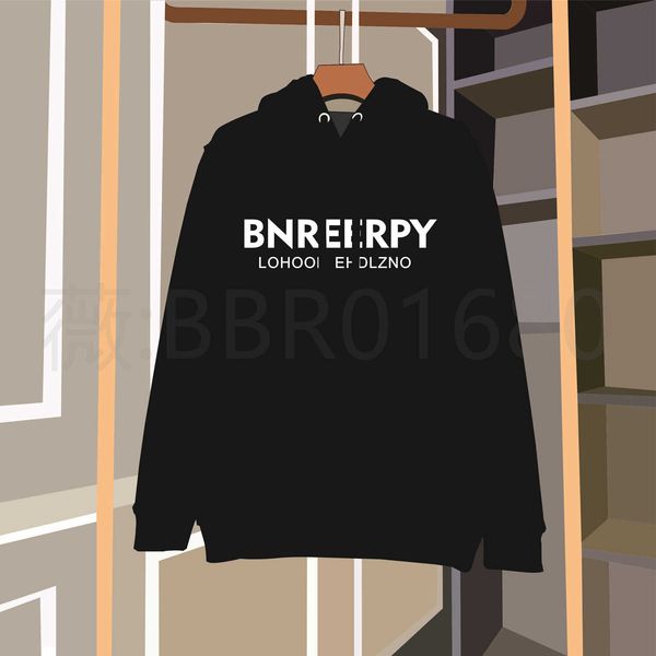 correct of urbry luxury designer high version b home micro label double row letter printing hoodie for men and women lovers loose pullover, Black
correct of urbry luxury designer high version b home micro label double row letter printing hoodie for men and women lovers loose pullover, Black