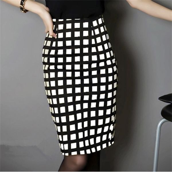 skirts plaid bag hip skirt large size s5xl casual ladies temperament high waist stretch pencil office 230313, Black
skirts plaid bag hip skirt large size s5xl casual ladies temperament high waist stretch pencil office 230313, Black