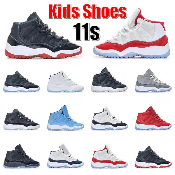 kids 11s og basketball shoes jumpman 11 toddler sneakers bred cherry space jam cool grey legend blue gamma concord sports youth infants boys, Black
kids 11s og basketball shoes jumpman 11 toddler sneakers bred cherry space jam cool grey legend blue gamma concord sports youth infants boys, Black