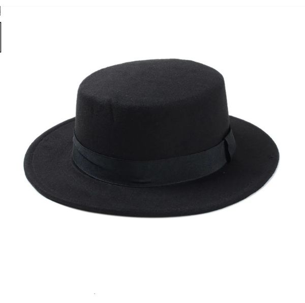 stingy brim hats ylwhj brand wool boater flat hat for women's felt wide brim fedora hat laday prok pie bowler gambler hat 230314, Blue;gray
stingy brim hats ylwhj brand wool boater flat hat for women's felt wide brim fedora hat laday prok pie bowler gambler hat 230314, Blue;gray