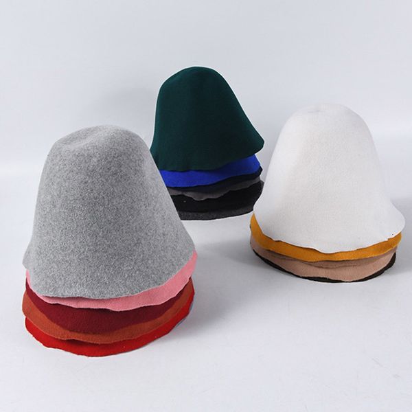 stingy brim hats classical women cloche bucket felt hat autumn winter wool felt cone cloche hood millinery craft hats fascinators block base, Blue;gray
stingy brim hats classical women cloche bucket felt hat autumn winter wool felt cone cloche hood millinery craft hats fascinators block base, Blue;gray
