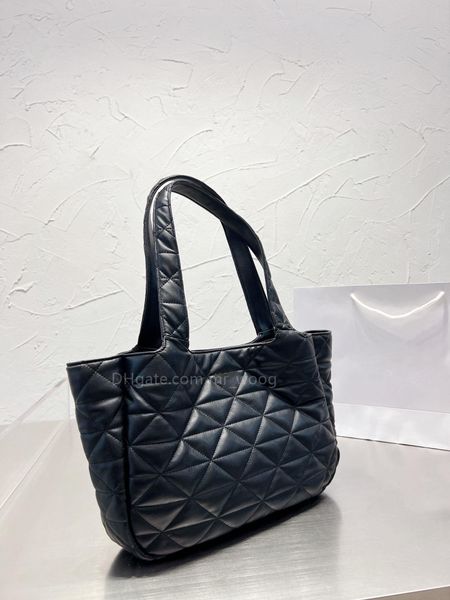 

Fashion Shopping Bag 2023 Autumn luxury One Shoulder bag designer women handbag Crossbody Purse Denim Leather Large capacity, Black