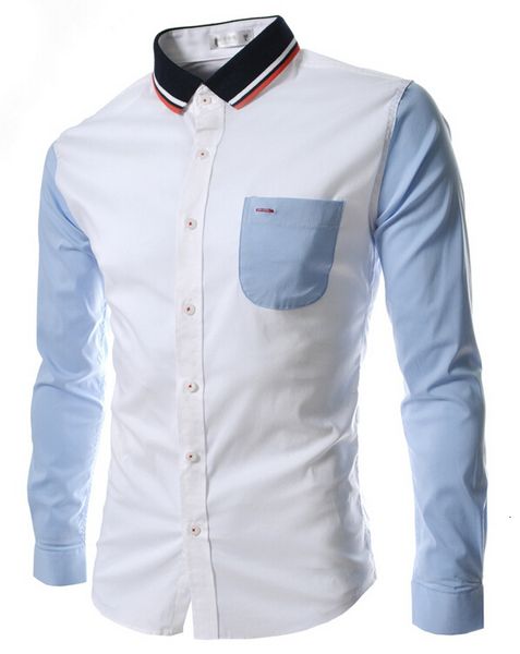 men's casual shirts casual mens summer shirts solid long sleeved shirts business slim fit male black white social shirts camisa masculi, White;black
men's casual shirts casual mens summer shirts solid long sleeved shirts business slim fit male black white social shirts camisa masculi, White;black