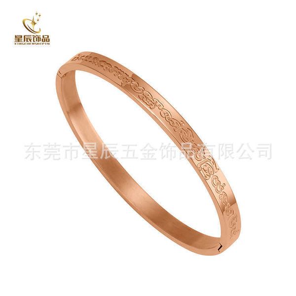 designer stainless steel clasp bracelet fashion card home with multiple specifications 18k rose gold, Black
designer stainless steel clasp bracelet fashion card home with multiple specifications 18k rose gold, Black