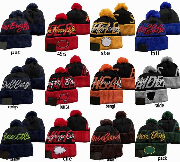2023 new knit hat football beanies pom cuffed cap football teams knits hats mix and match all caps, Blue;gray
2023 new knit hat football beanies pom cuffed cap football teams knits hats mix and match all caps, Blue;gray