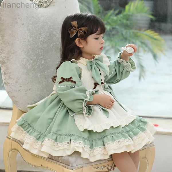 girl's dresses children spanish vintage dress original baby girl lolita princess ball gown 2023 autumn winter kids christmas green dres, Red;yellow
girl's dresses children spanish vintage dress original baby girl lolita princess ball gown 2023 autumn winter kids christmas green dres, Red;yellow