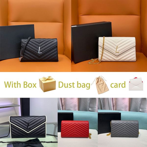 designer caviar bags women genuine leather crossbody shoulder bag fashion female wallet black handbag metal chain classic flap purse with bo
designer caviar bags women genuine leather crossbody shoulder bag fashion female wallet black handbag metal chain classic flap purse with bo