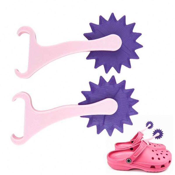 shoe parts accessories variouscolor mini croc spurs shoetails variouscolor necks and rowels for cowboysand cowgirls, White;pink
shoe parts accessories variouscolor mini croc spurs shoetails variouscolor necks and rowels for cowboysand cowgirls, White;pink