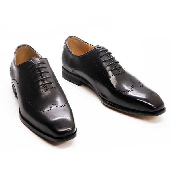luxury italian formal shoes men's oxford genuine leather brogue fashion wing tip black lace up wedding office dress shoe for men, Black;white
luxury italian formal shoes men's oxford genuine leather brogue fashion wing tip black lace up wedding office dress shoe for men, Black;white