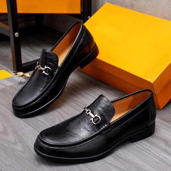 2023 men's dress shoes genuine leather casual designer slip on loafers men brand classic wedding business oxfords mocassin homme size 3, Black
2023 men's dress shoes genuine leather casual designer slip on loafers men brand classic wedding business oxfords mocassin homme size 3, Black