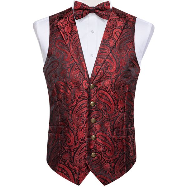 mens vests luxury silk red paisley mens vest for wedding business fall winter sleeveless waistcoat for man bow tie handkerchief cufflinks 23, Black;white
mens vests luxury silk red paisley mens vest for wedding business fall winter sleeveless waistcoat for man bow tie handkerchief cufflinks 23, Black;white