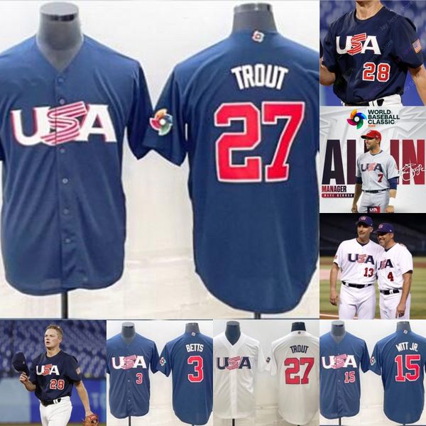 team usa wbc 2023 world baseball classic jerseys trea turner mookie betts jeff mcneil tim anderson mike trout nolan arenado clayton kershaw, Blue;black
team usa wbc 2023 world baseball classic jerseys trea turner mookie betts jeff mcneil tim anderson mike trout nolan arenado clayton kershaw, Blue;black
