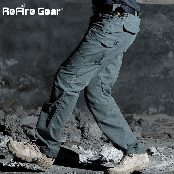 men's pants refire gear m3 waterproof tactical military pants men swat special army combat cargo pants multi pocket rip-scotton trouser, Black
men's pants refire gear m3 waterproof tactical military pants men swat special army combat cargo pants multi pocket rip-scotton trouser, Black