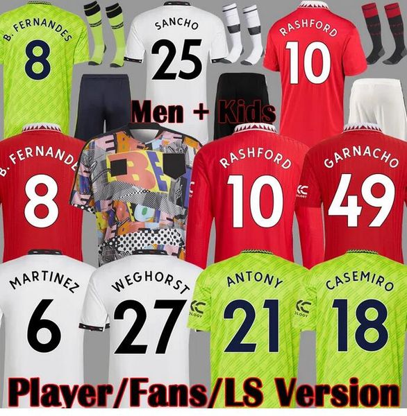 22 23 rashford casemiro martinez sancho soccer jerseys manchester love united garnacho antony 2022 2023 b. fernandes weghorst man utd footba, Black;yellow
22 23 rashford casemiro martinez sancho soccer jerseys manchester love united garnacho antony 2022 2023 b. fernandes weghorst man utd footba, Black;yellow
